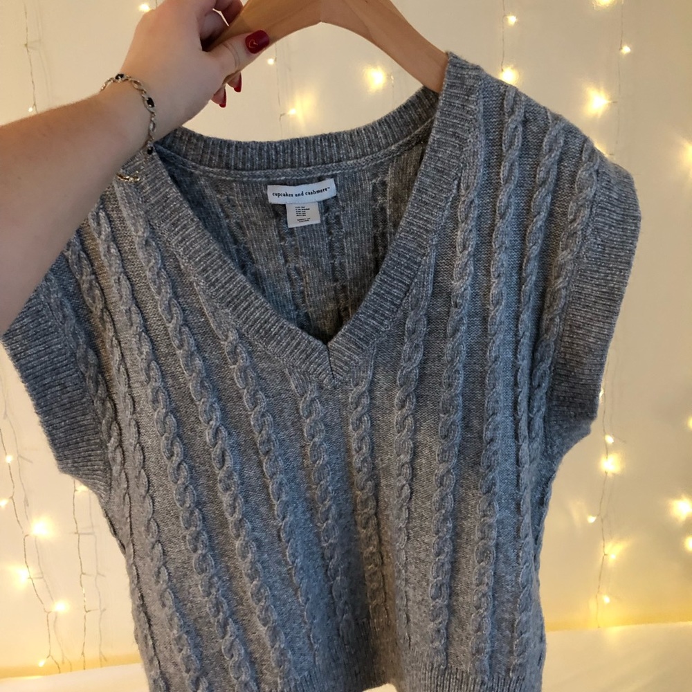 Grey Sweater Vest